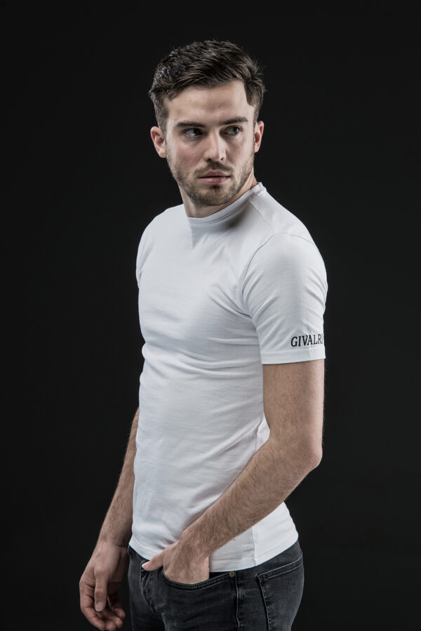 GIVALRI BLANK T-SHIRT WHITE - Afbeelding 3