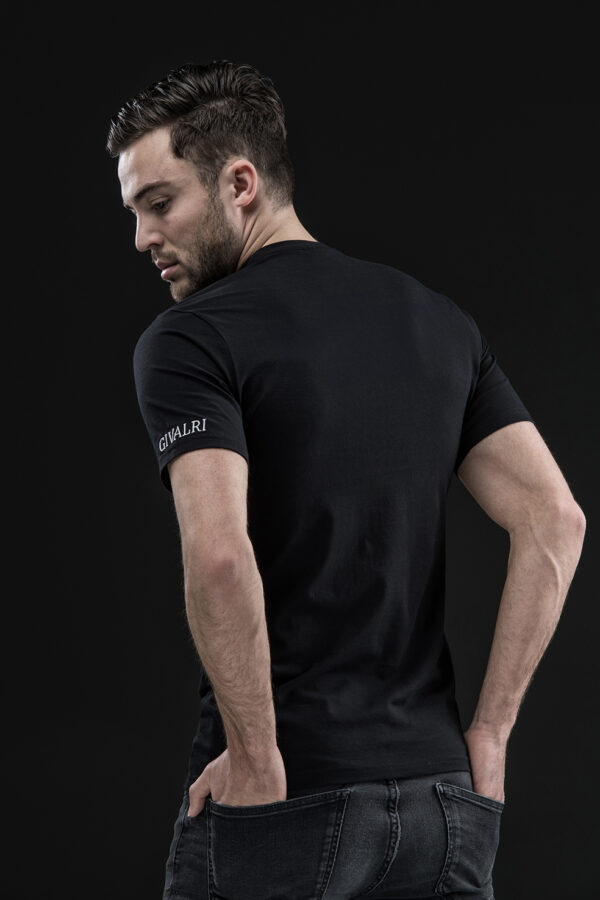 GIVALRI BLANK T-SHIRT BLACK - Afbeelding 7